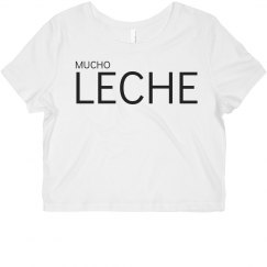 MUCHO LECHE HALF TEE