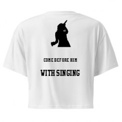 Ladies Festival Cali Crop Top Tee