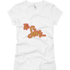 Ladies Slim Fit Basic Promo Jersey Tee
