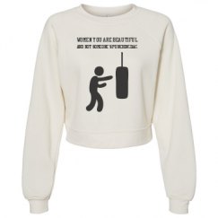 Women's Raglan Pullover Fleece