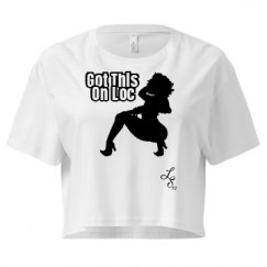 Ladies Festival Cali Crop Top Tee