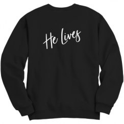Unisex Film and Foil Crewneck Sweatshirt
