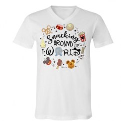 Unisex V-Neck Jersey Tee