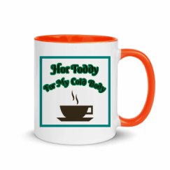 11oz Ceramic Mug with Color Inside