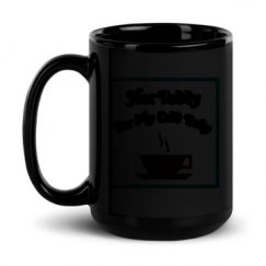 15oz Black Glossy Mug