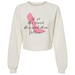 Women's Raglan Pullover Fleece