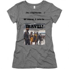 Ladies Slim Fit Super Soft Triblend Tee