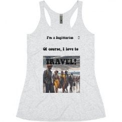 Ladies Slim Fit Super Soft Racerback Triblend Tank