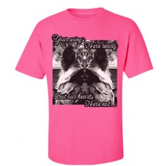 Unisex Ultra Cotton Safety Neon Crewneck Tee