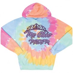 Unisex Tie-Dye Fleece Hoodie