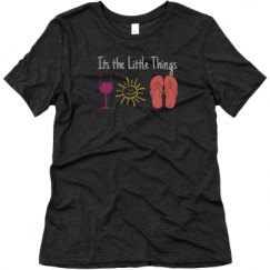 Ladies Relaxed Fit Super Soft Triblend Tee