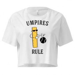 Ladies Festival Cali Crop Top Tee