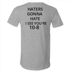 Unisex V-Neck Jersey Tee