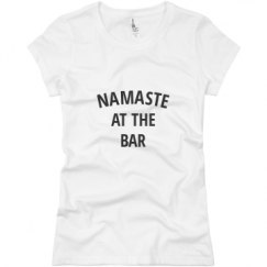 Ladies Slim Fit Basic Promo Jersey Tee