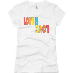 Love is love graphic tee