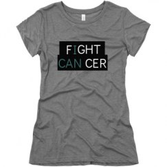 Ladies Slim Fit Super Soft Triblend Tee