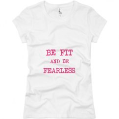 Ladies Slim Fit Basic Promo Jersey Tee