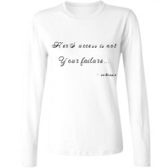 Ladies Relaxed Fit Basic Long Sleeve Tee