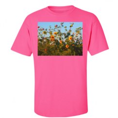 Unisex Ultra Cotton Safety Neon Crewneck Tee