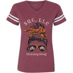 Ladies Relaxed Fit Vintage Sports Tee