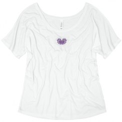 Ladies Flowy Slouchy Tee