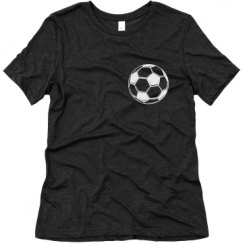 Ladies Relaxed Fit Super Soft Triblend Tee