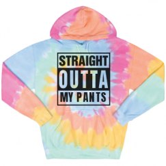 Unisex Tie-Dye Fleece Hoodie