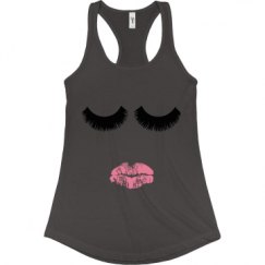 Ladies Slim Fit Racerback Tank Top