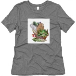 Ladies Relaxed Fit Super Soft Triblend Tee