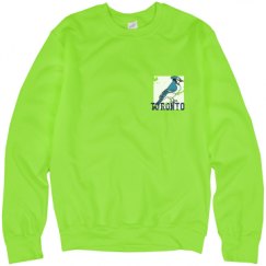Unisex Neon Crewneck Sweatshirt