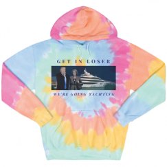 Unisex Tie-Dye Fleece Hoodie