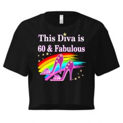 Ladies Festival Cali Crop Top Tee