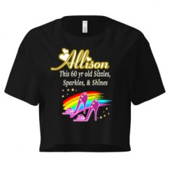 Ladies Festival Cali Crop Top Tee