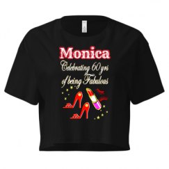 Ladies Festival Cali Crop Top Tee