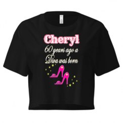 Ladies Festival Cali Crop Top Tee