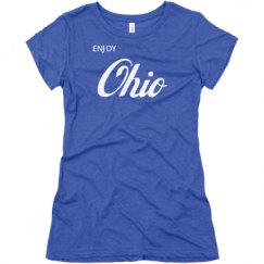Ladies Slim Fit Super Soft Triblend Tee