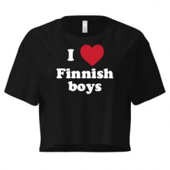 Ladies Festival Cali Crop Top Tee