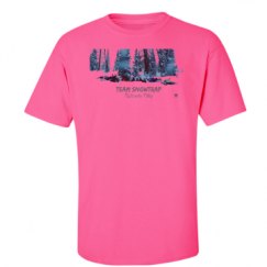 Unisex Ultra Cotton Safety Neon Crewneck Tee