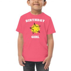 Star of the birthday party