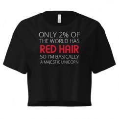 Ladies Festival Cali Crop Top Tee