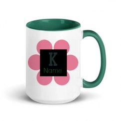 15oz Ceramic Mug with Color Inside