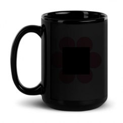 15oz Black Glossy Mug