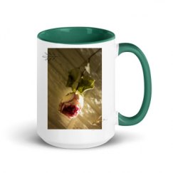 15oz Ceramic Mug with Color Inside