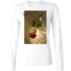 Ladies Relaxed Fit Basic Long Sleeve Tee