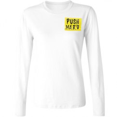 Ladies Relaxed Fit Basic Long Sleeve Tee