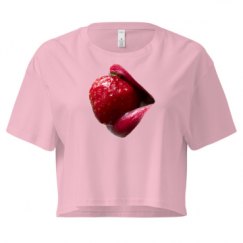 Ladies Festival Cali Crop Top Tee