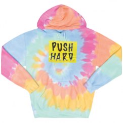 Unisex Tie-Dye Fleece Hoodie