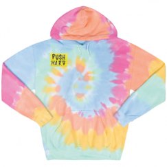 Unisex Tie-Dye Fleece Hoodie