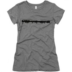 Ladies Slim Fit Super Soft Triblend Tee