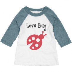 Toddler 3/4 Sleeve Raglan Tee